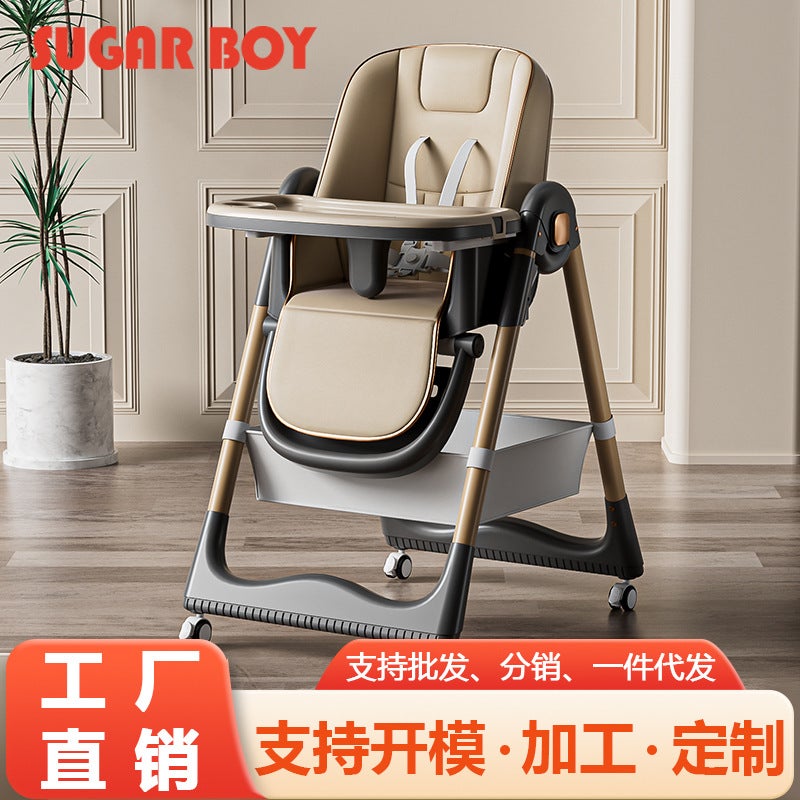 Adjustable Children’s Dining Chair – Foldable Baby Growth Chair for Home and School - Image 2
